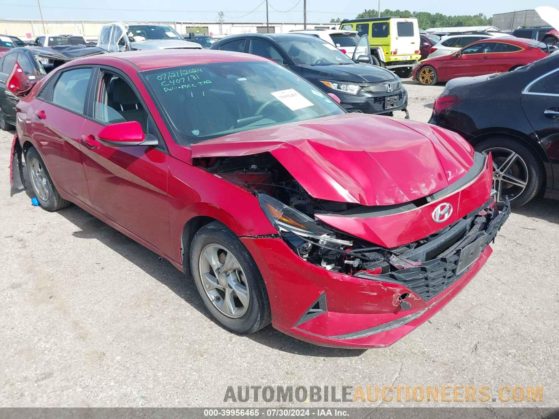 KMHLL4AG5NU329327 HYUNDAI ELANTRA 2022