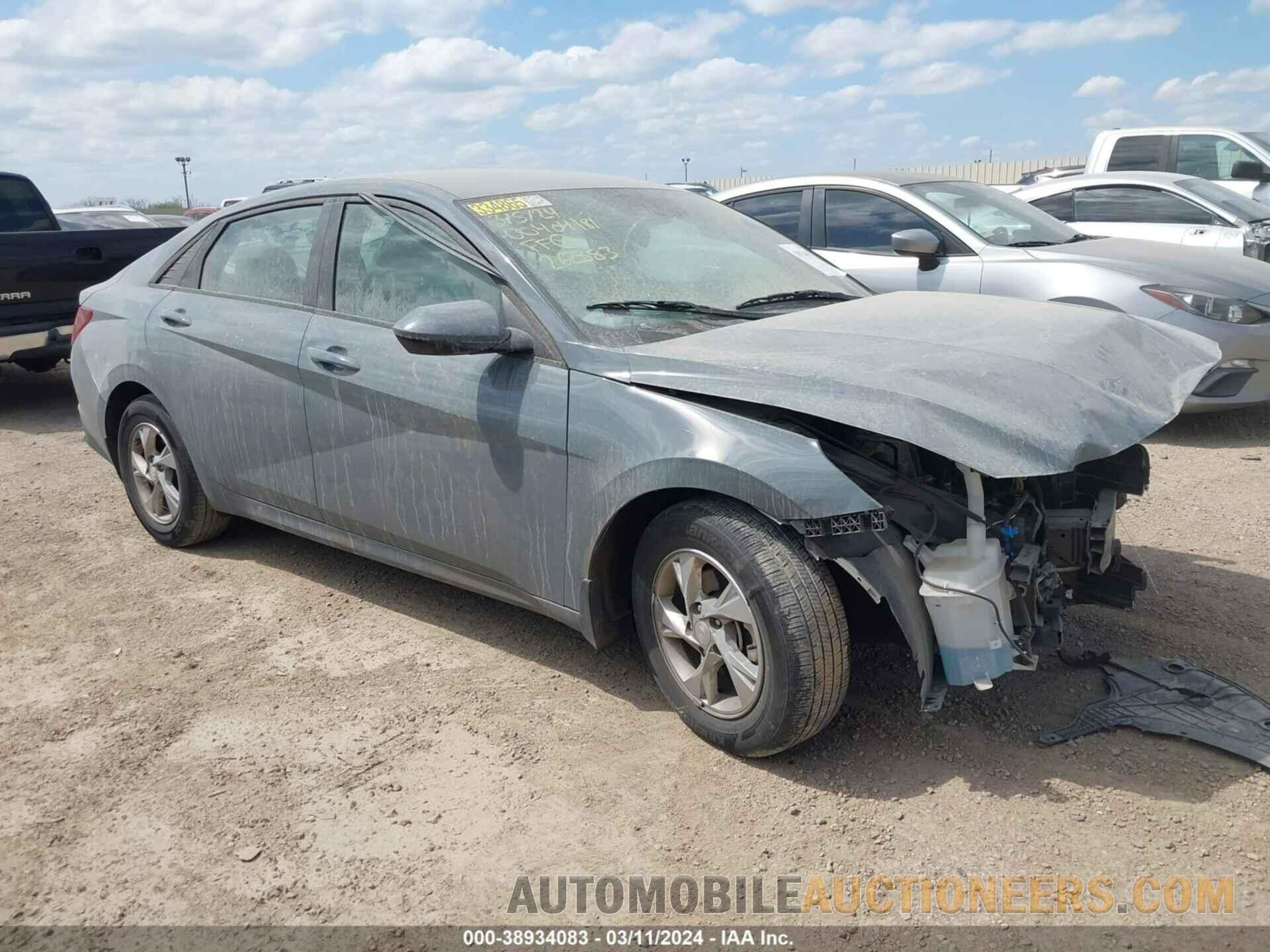 KMHLL4AG6NU262883 HYUNDAI ELANTRA 2022