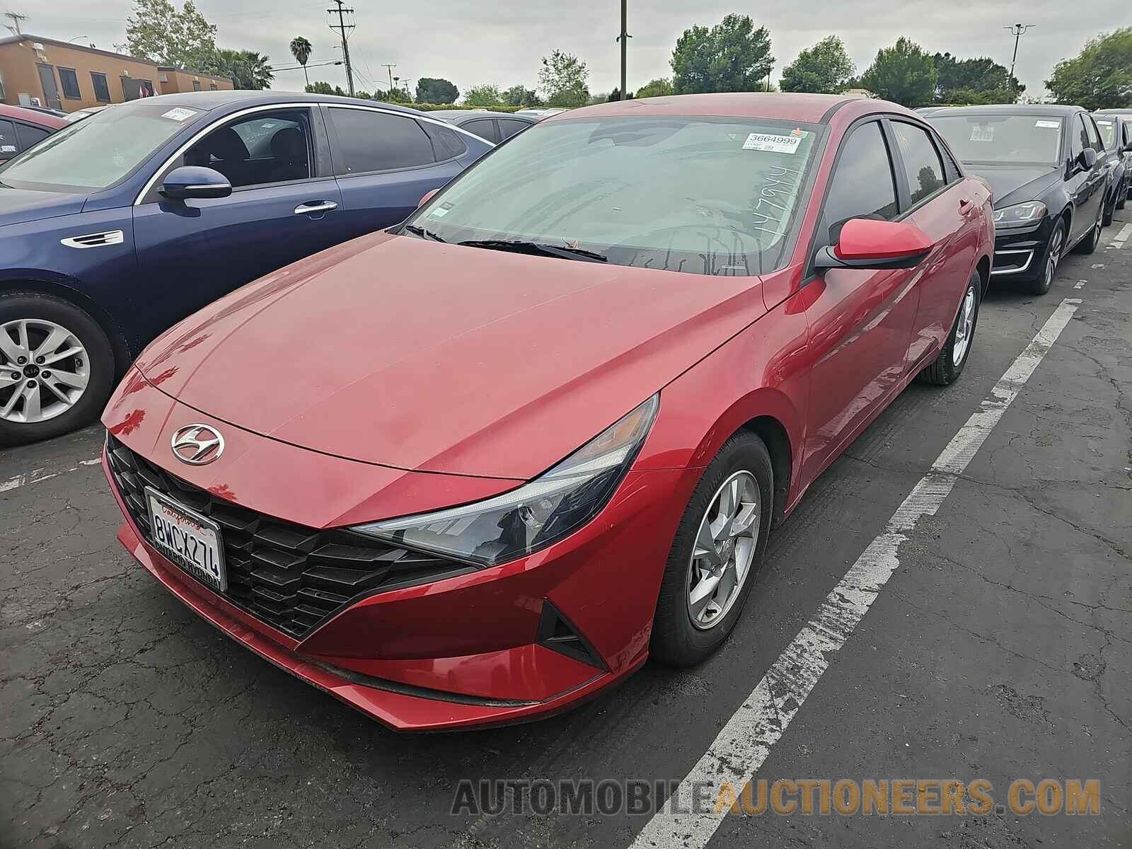 KMHLL4AG8MU147944 Hyundai Elantra 2021