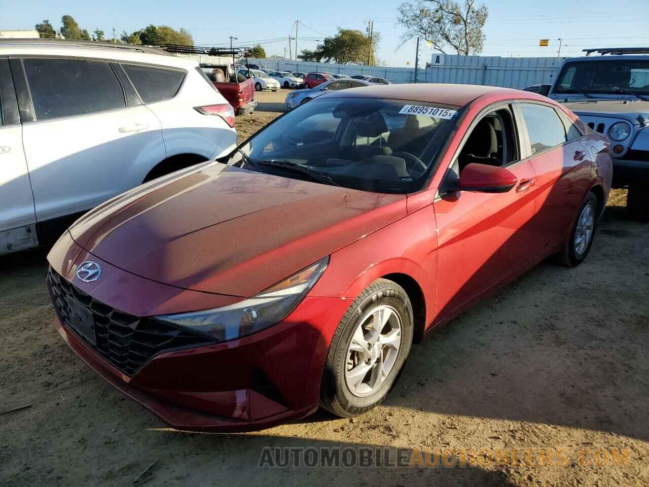 KMHLL4AG8MU209746 HYUNDAI ELANTRA 2021