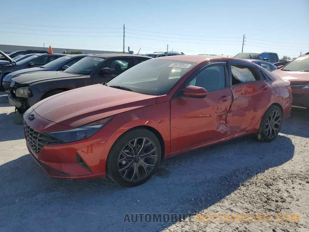 KMHLL4AG9MU107338 HYUNDAI ELANTRA 2021