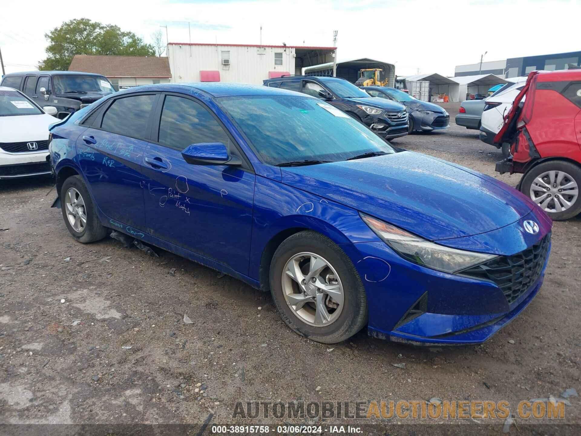 KMHLL4AG9MU205012 HYUNDAI ELANTRA 2021