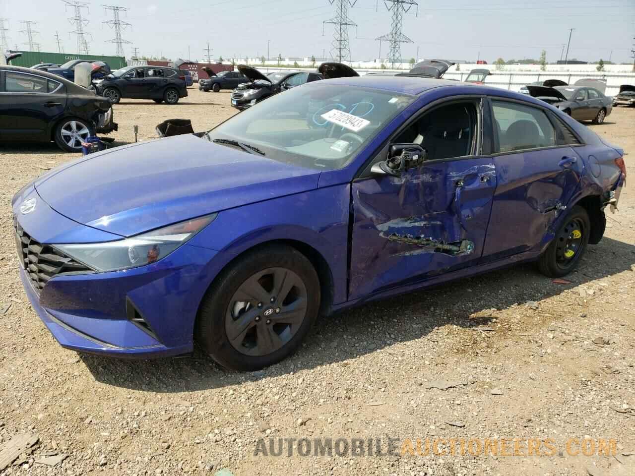 KMHLM4AG0NU275528 HYUNDAI ELANTRA 2022