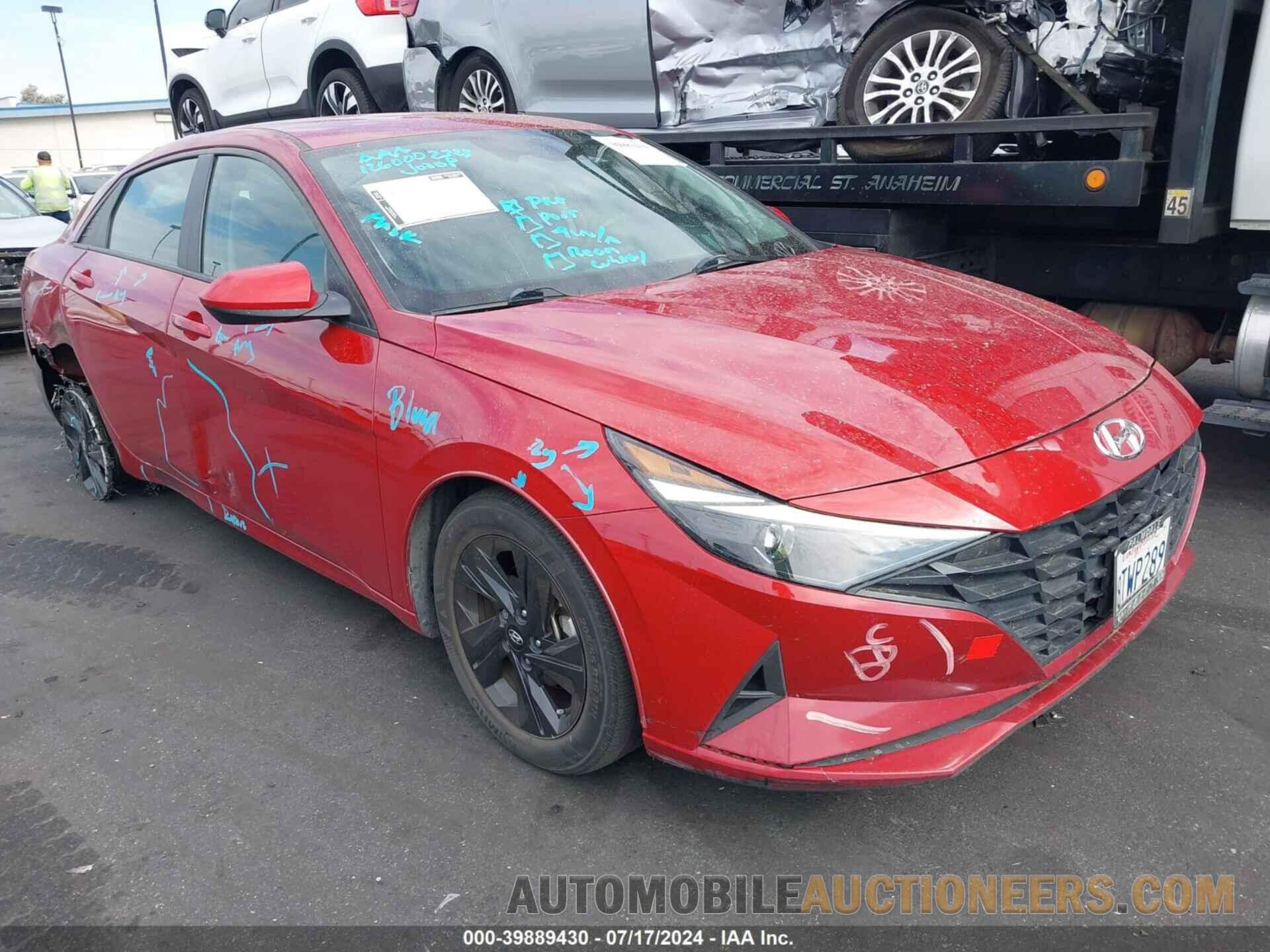 KMHLM4AG5MU066445 HYUNDAI ELANTRA 2021