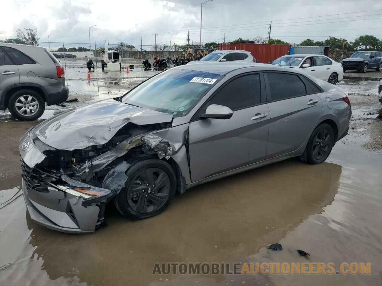 KMHLM4AG6NU257700 HYUNDAI ELANTRA 2022