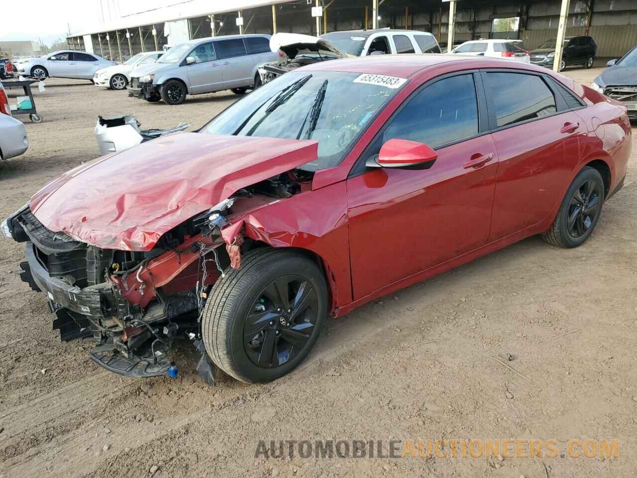 KMHLM4AG7MU065717 HYUNDAI ELANTRA 2021