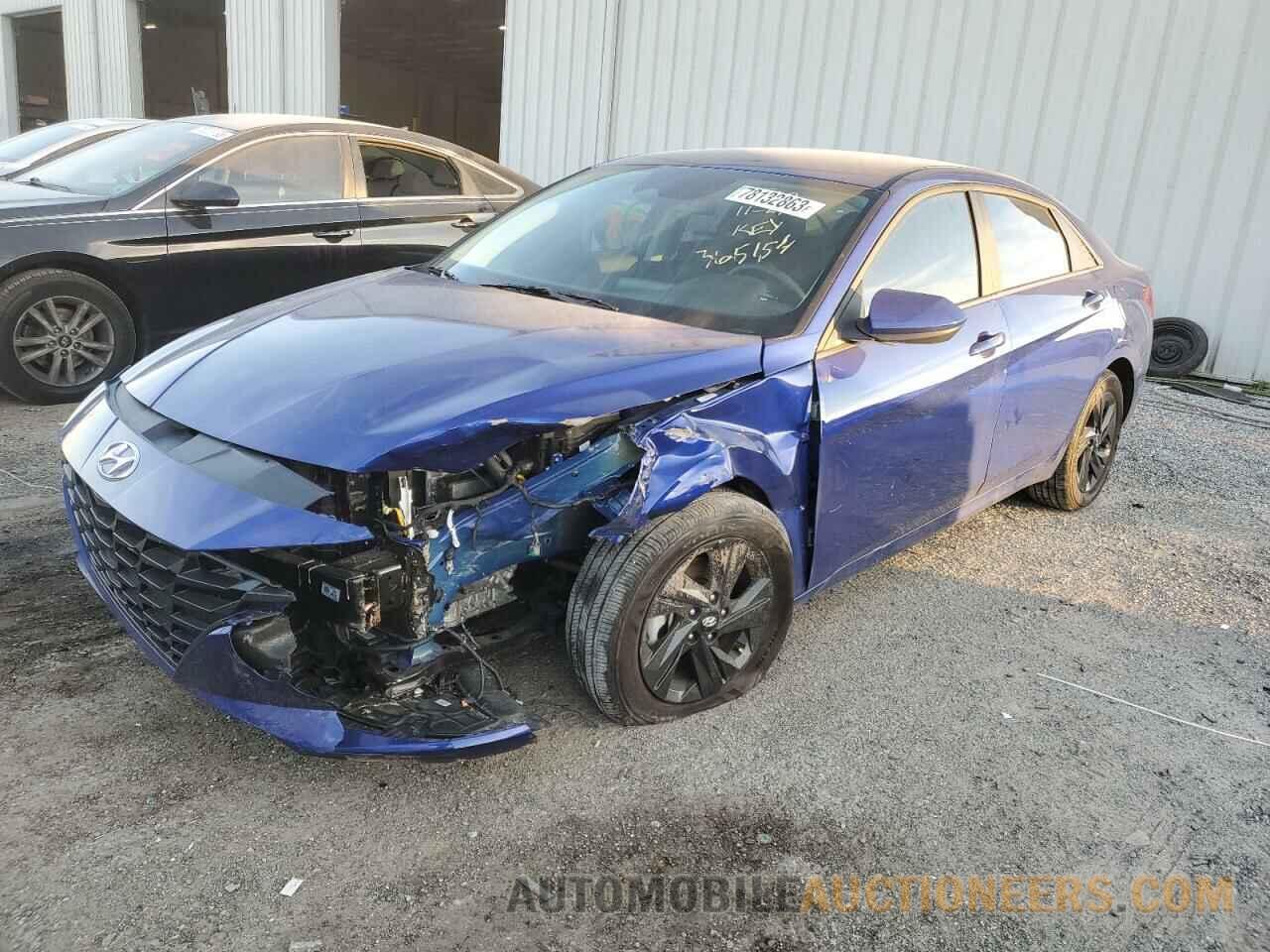 KMHLM4AG8NU365154 HYUNDAI ELANTRA 2022