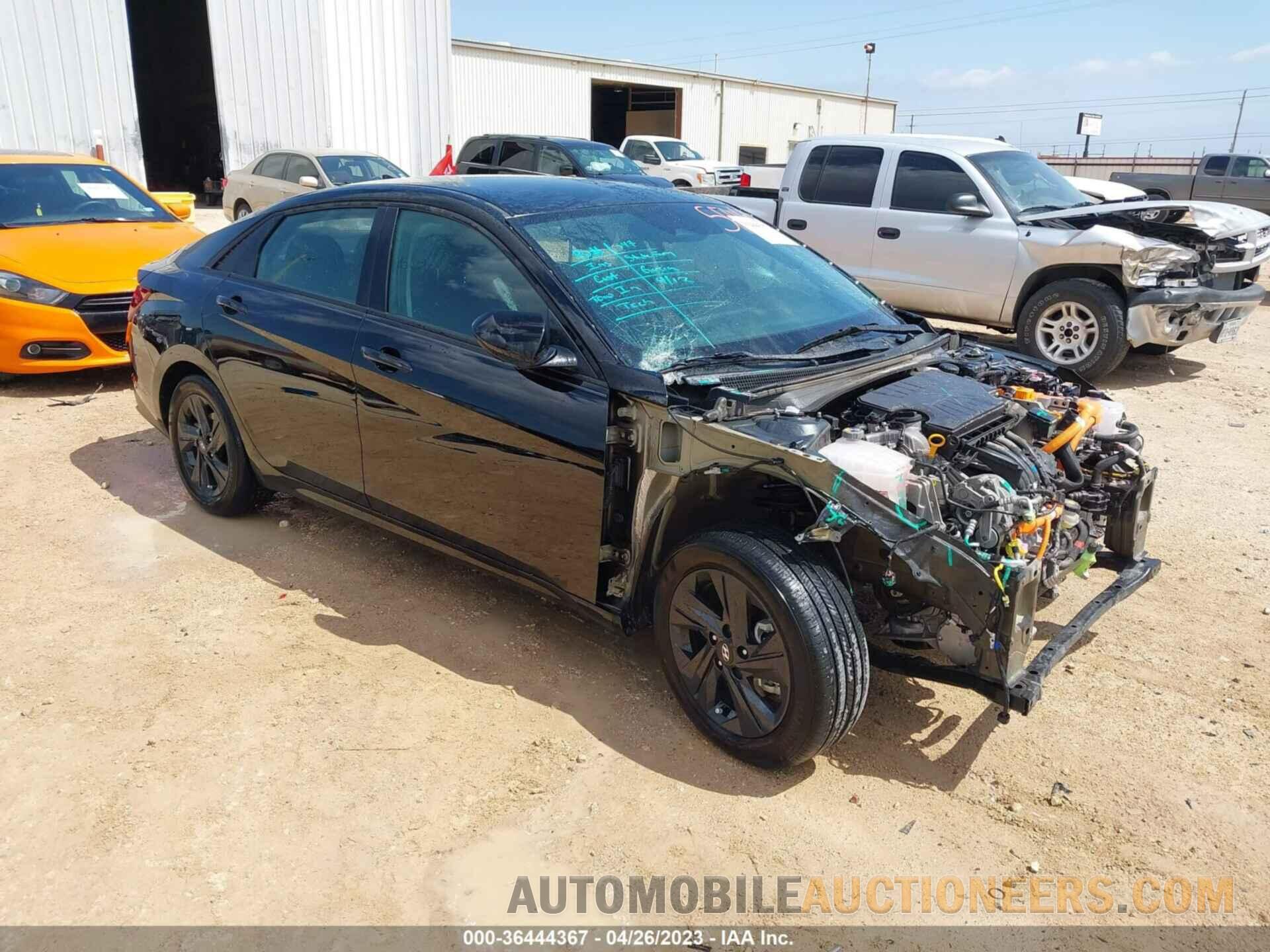 KMHLM4AJ1NU023749 HYUNDAI ELANTRA HYBRID 2022