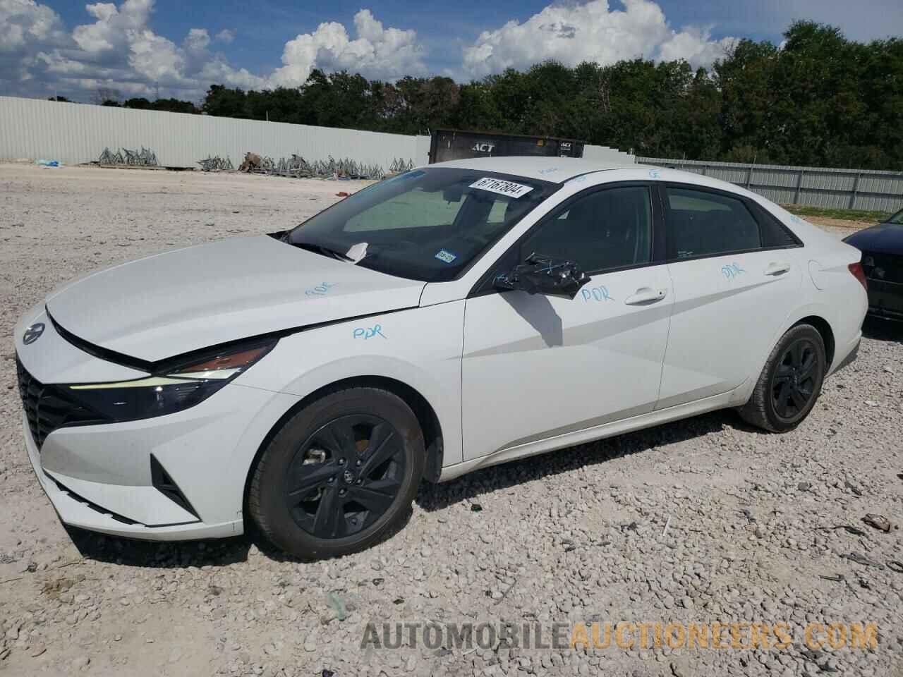 KMHLM4AJ6MU005455 HYUNDAI ELANTRA 2021