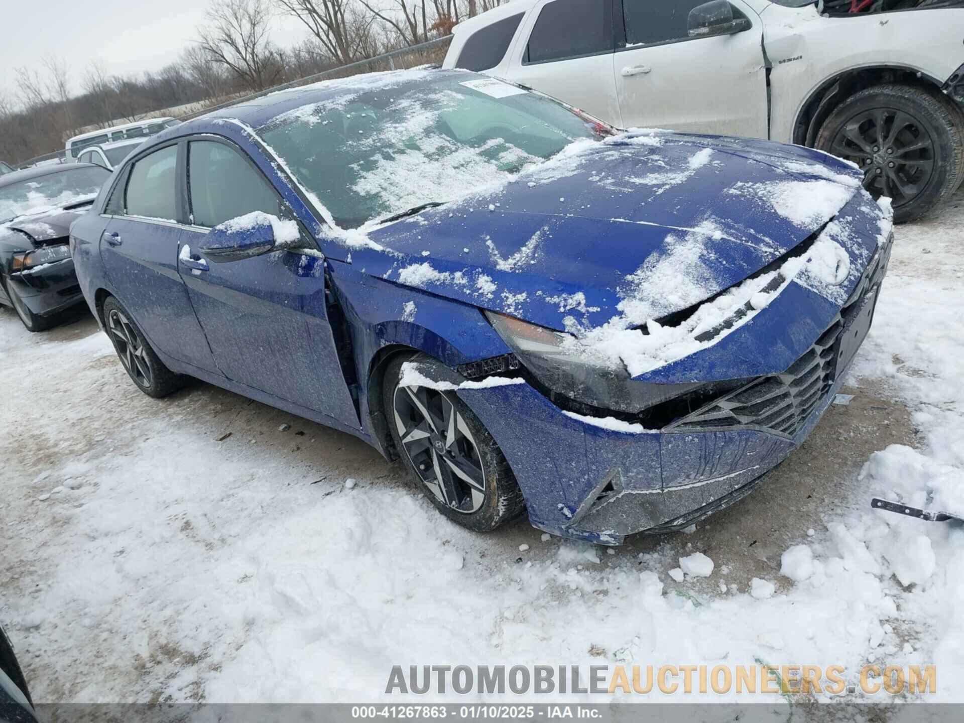 KMHLN4AJ0NU014604 HYUNDAI ELANTRA HYBRID 2022