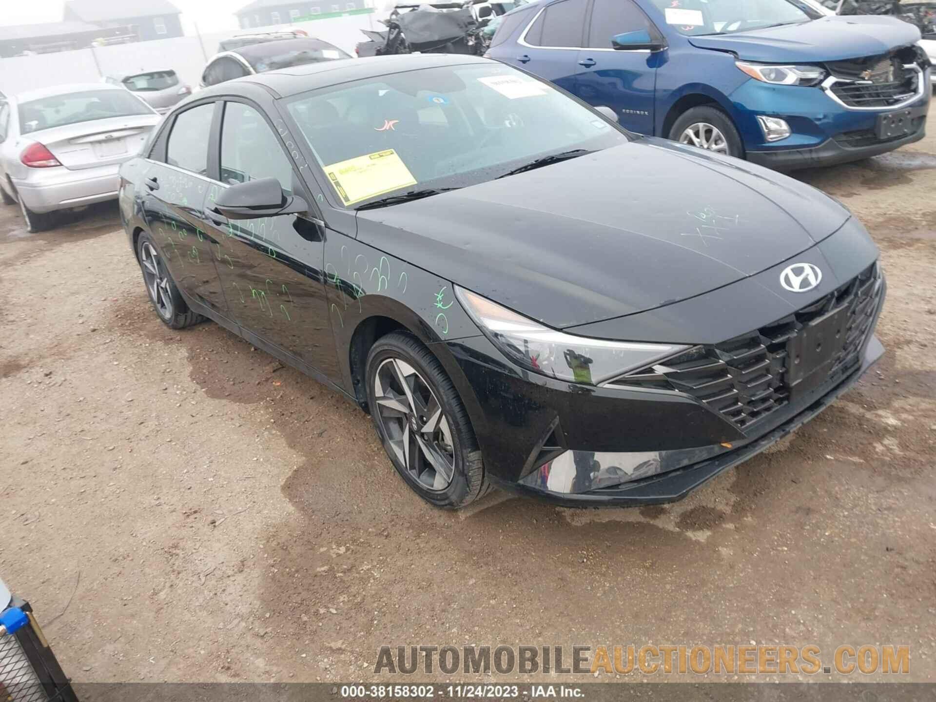 KMHLN4AJ1NU031637 HYUNDAI ELANTRA HYBRID 2022