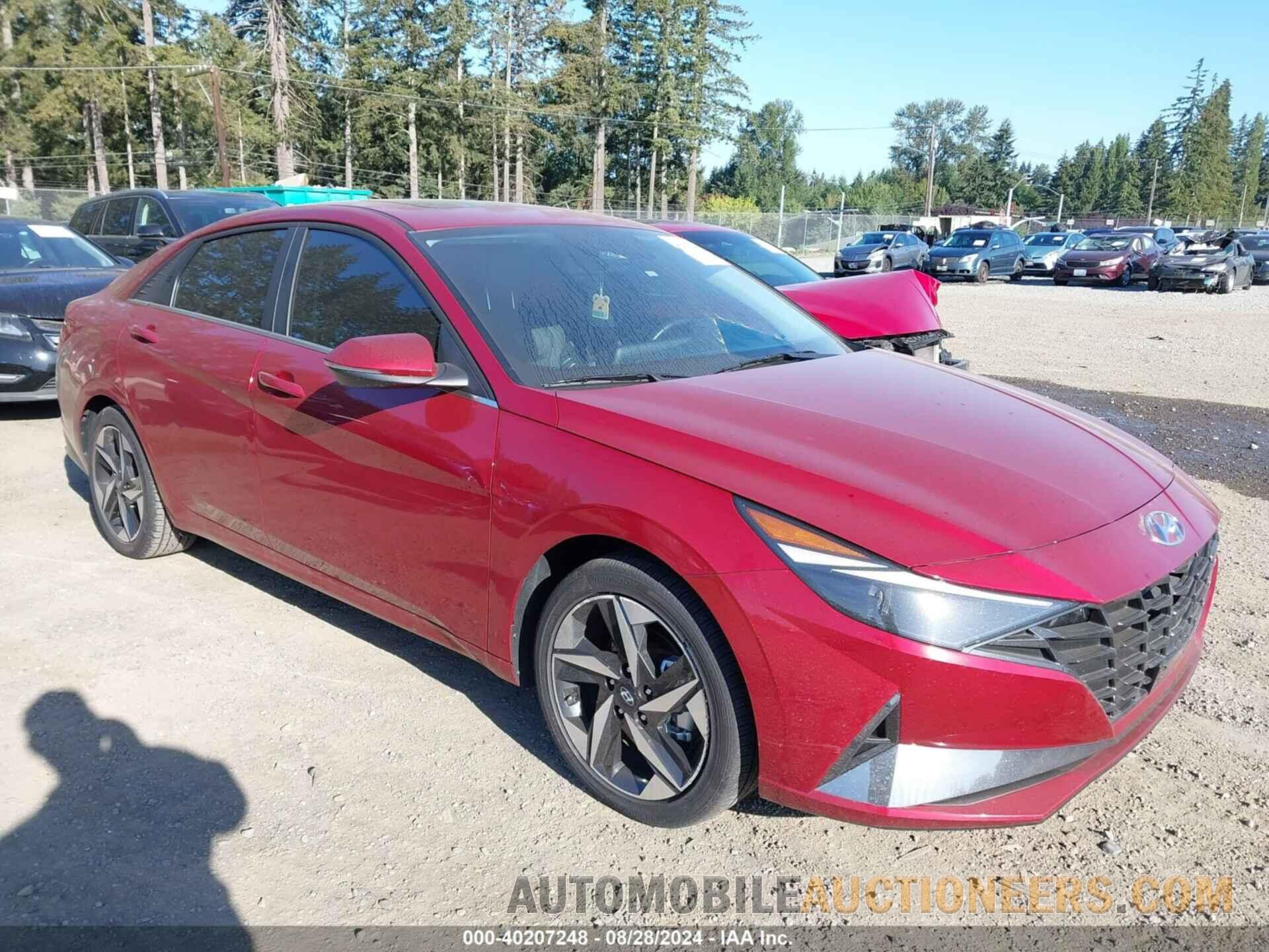 KMHLN4AJ1PU077780 HYUNDAI ELANTRA HYBRID 2023