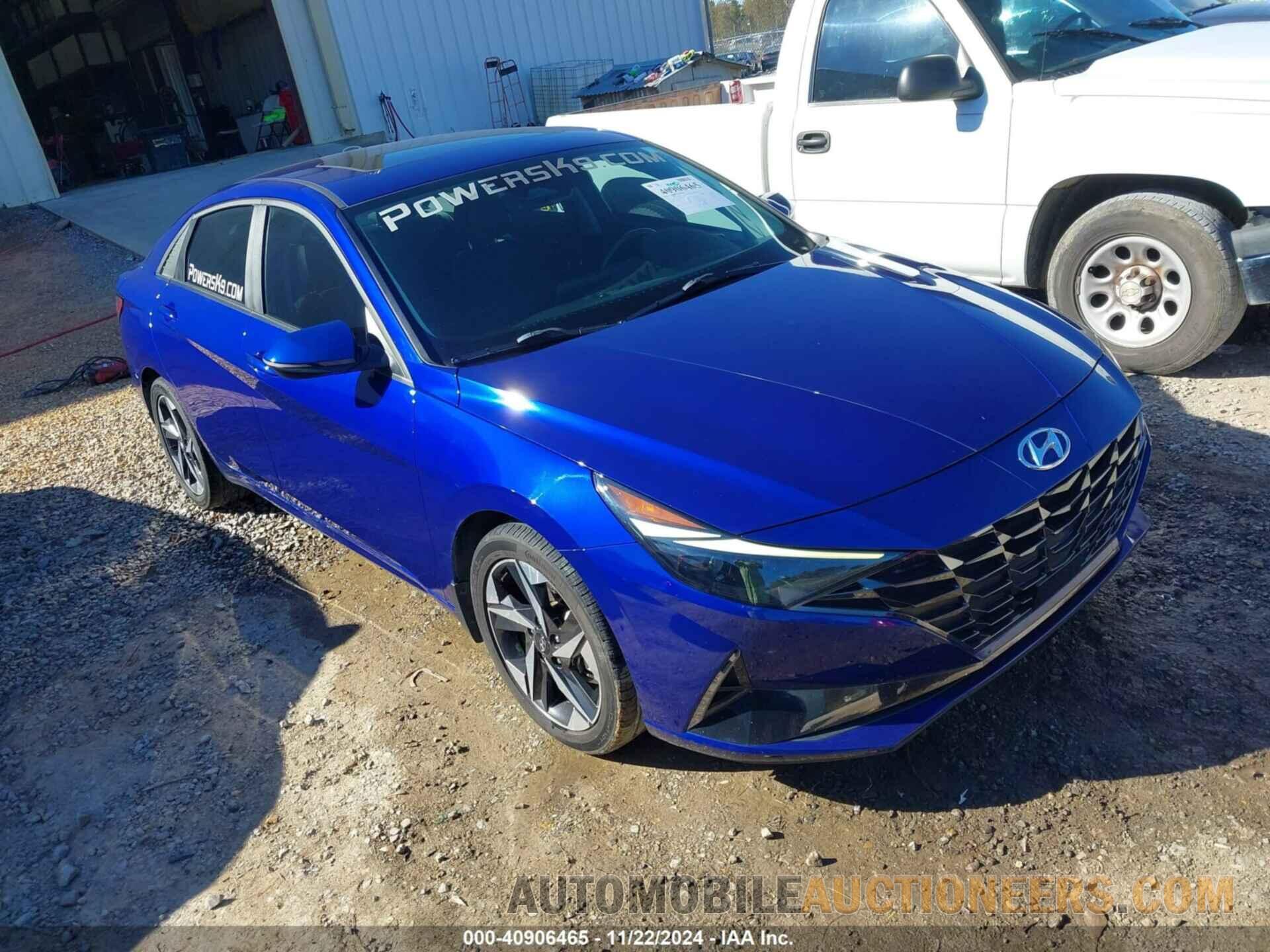 KMHLN4AJ2NU015477 HYUNDAI ELANTRA HYBRID 2022