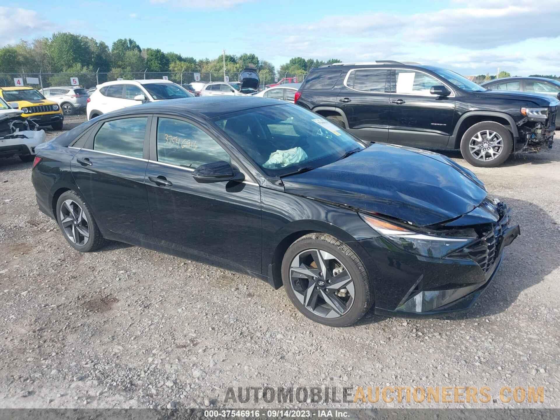 KMHLN4AJ2NU027614 HYUNDAI ELANTRA HYBRID 2022