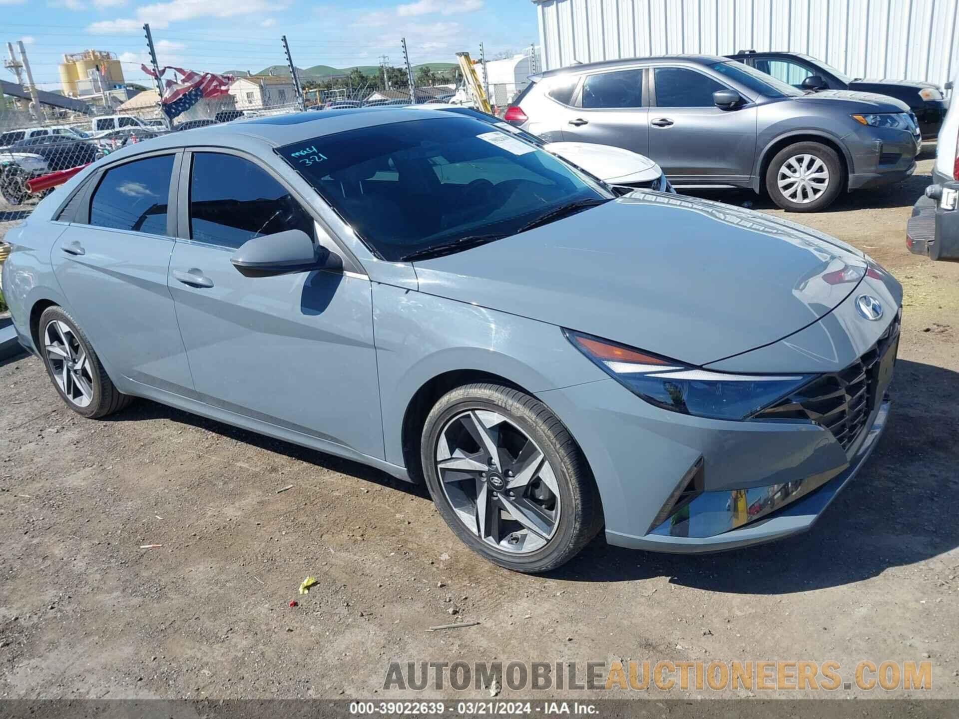 KMHLN4AJ2PU045923 HYUNDAI ELANTRA HYBRID 2023