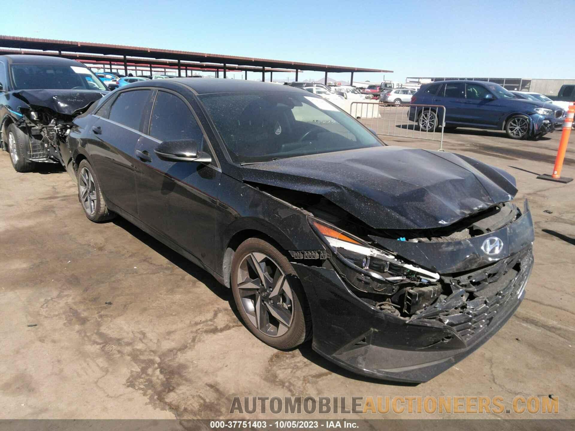 KMHLN4AJ4MU007055 HYUNDAI ELANTRA HYBRID 2021