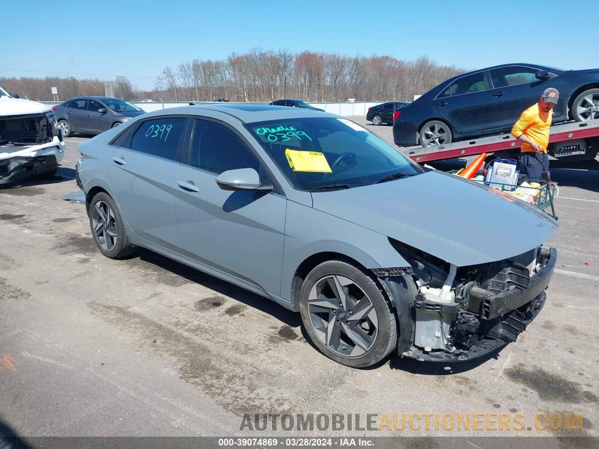 KMHLN4AJ5MU006304 HYUNDAI ELANTRA HYBRID 2021