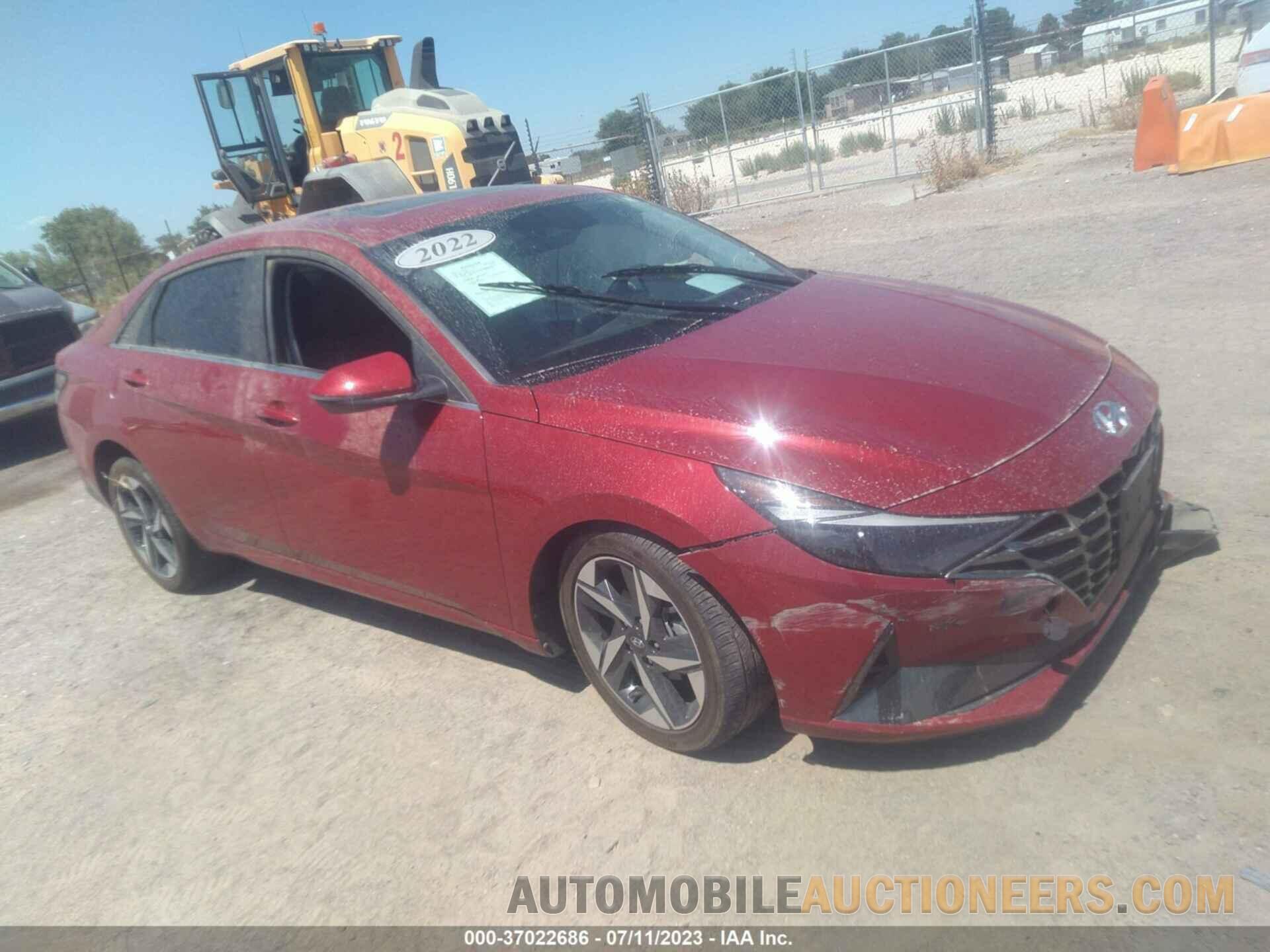 KMHLN4AJ5NU020303 HYUNDAI ELANTRA HYBRID 2022