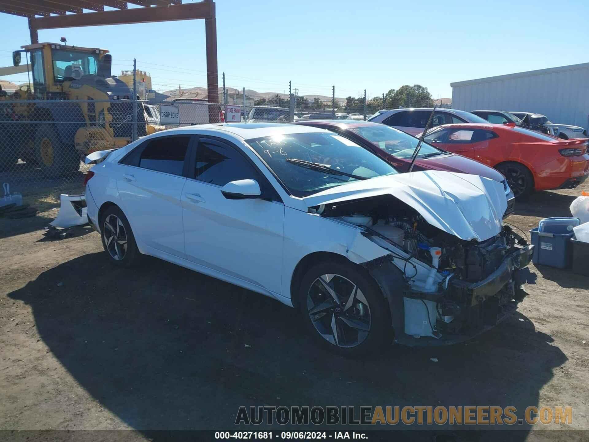 KMHLN4AJ5PU081007 HYUNDAI ELANTRA HYBRID 2023