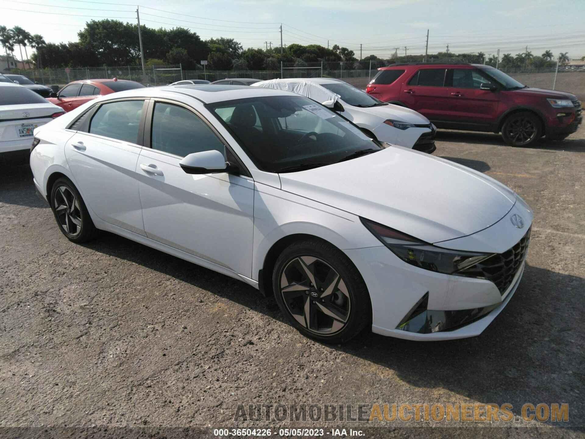 KMHLN4AJ6MU007090 HYUNDAI ELANTRA HYBRID 2021