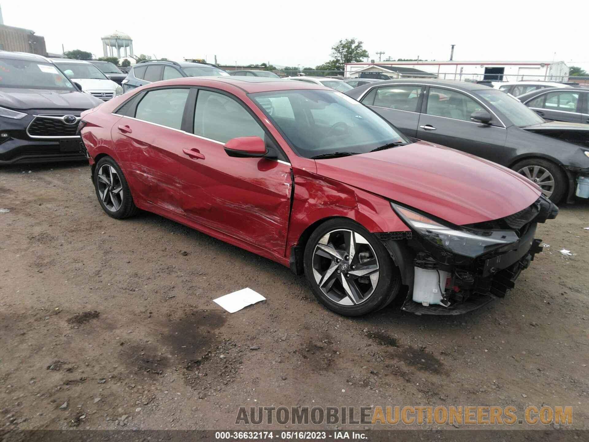 KMHLN4AJ6NU020293 HYUNDAI ELANTRA HYBRID 2022