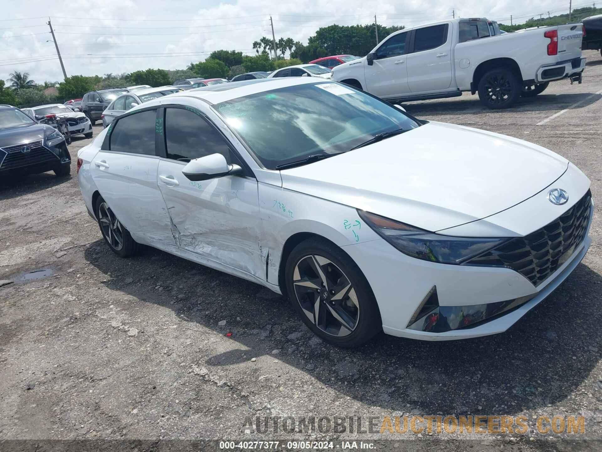 KMHLN4AJ6PU037825 HYUNDAI ELANTRA HYBRID 2023