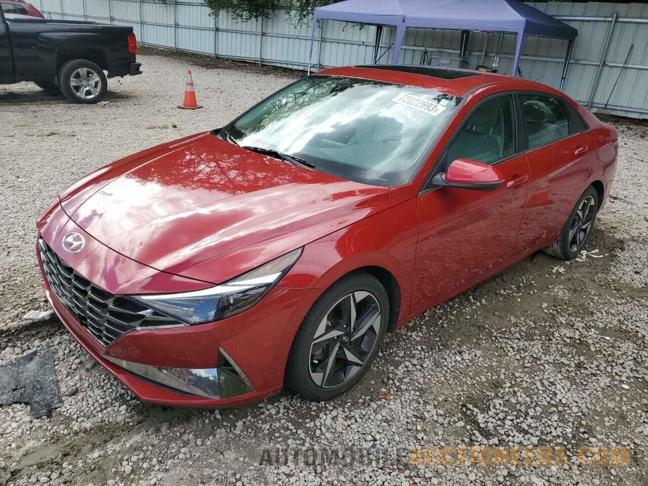 KMHLN4AJ7MU005462 HYUNDAI ELANTRA 2021