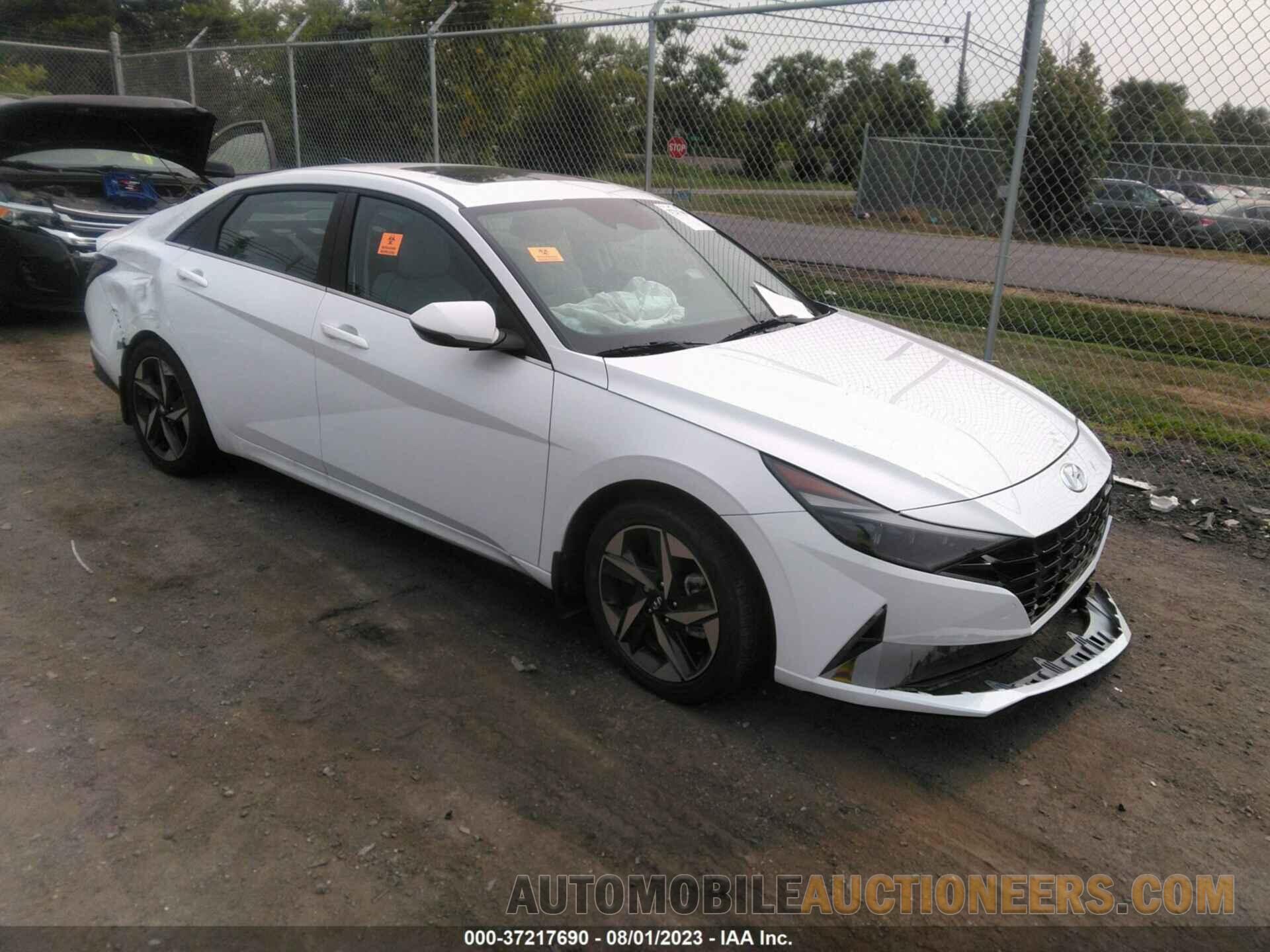 KMHLN4AJ7MU009768 HYUNDAI ELANTRA HYBRID 2021