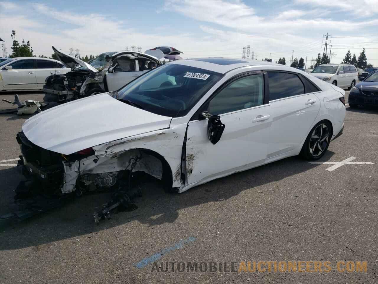 KMHLN4AJ7MU011147 HYUNDAI ELANTRA 2021