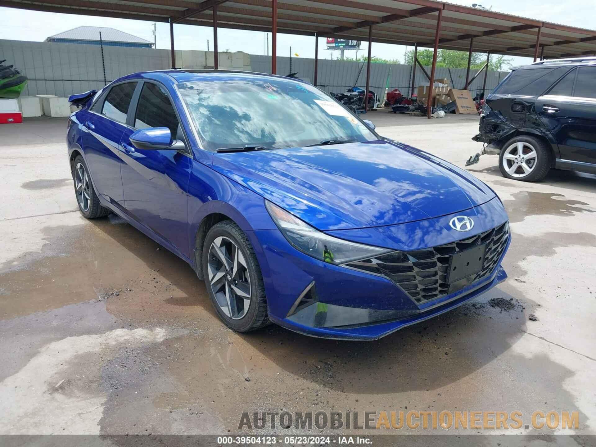 KMHLN4AJ7NU013692 HYUNDAI ELANTRA HYBRID 2022