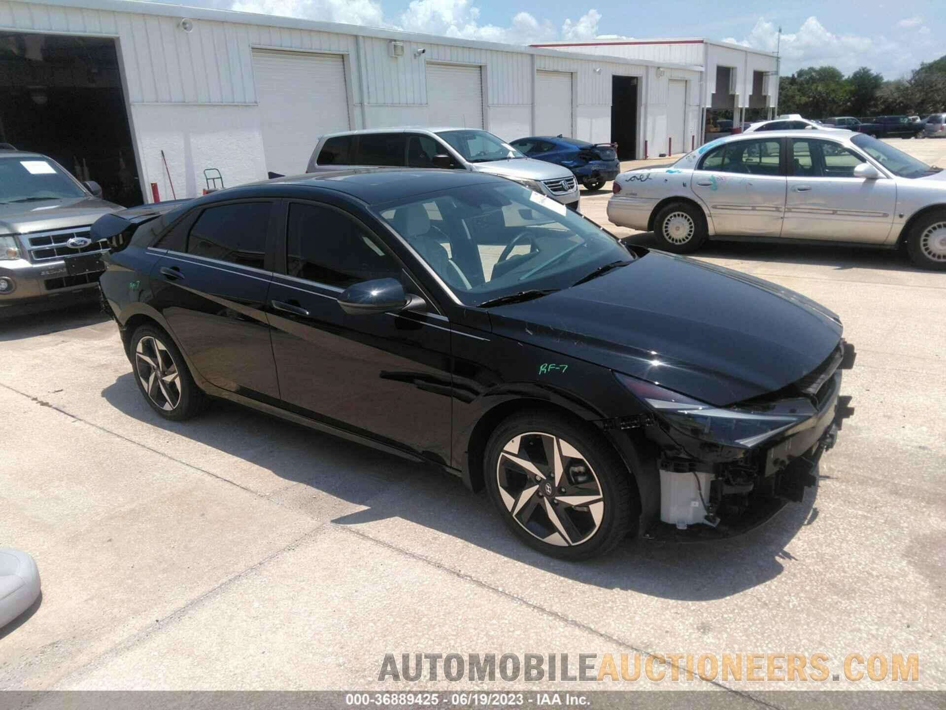 KMHLN4AJ7NU014325 HYUNDAI ELANTRA HYBRID 2022