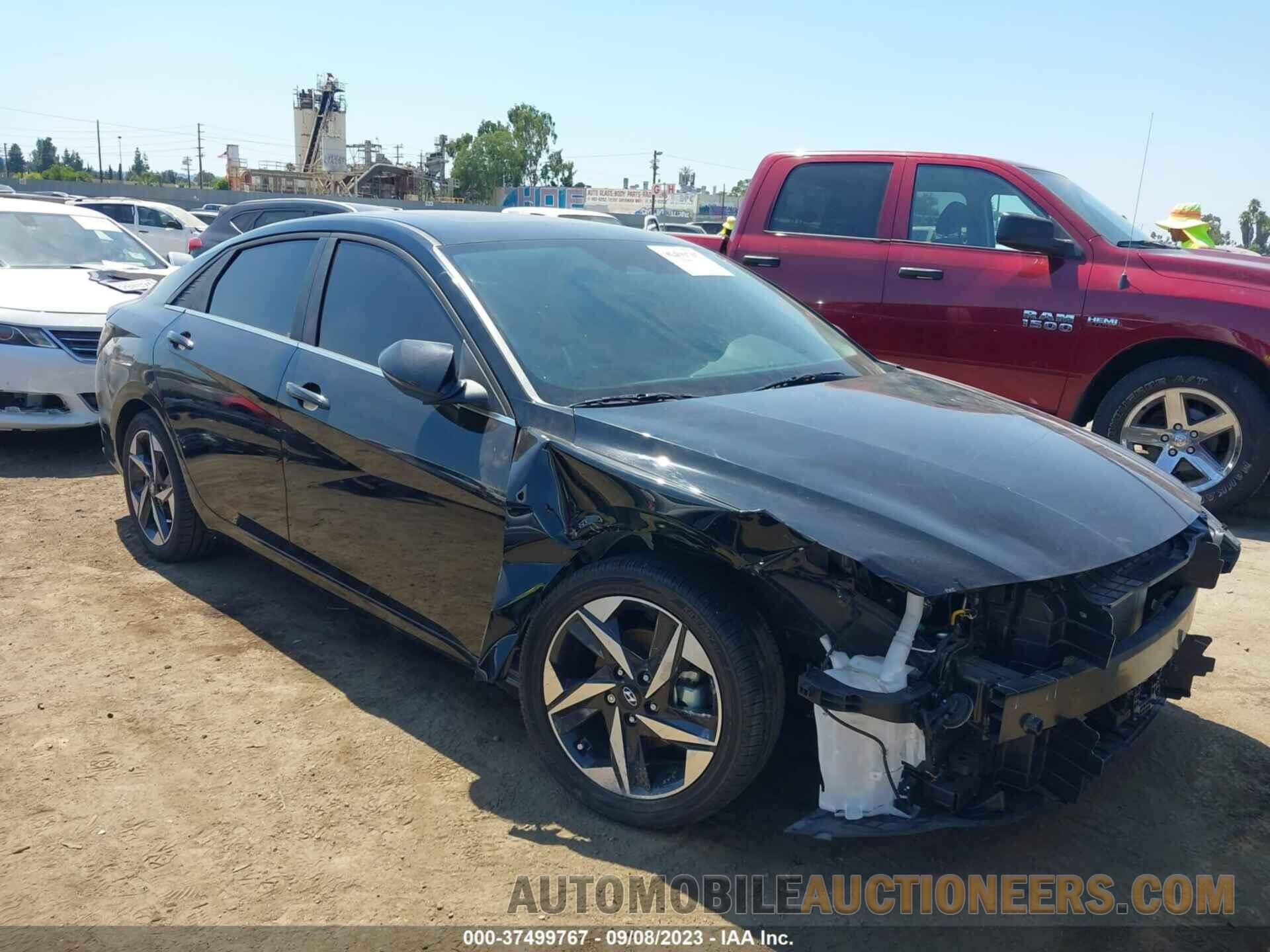 KMHLN4AJ7NU014437 HYUNDAI ELANTRA HYBRID 2022