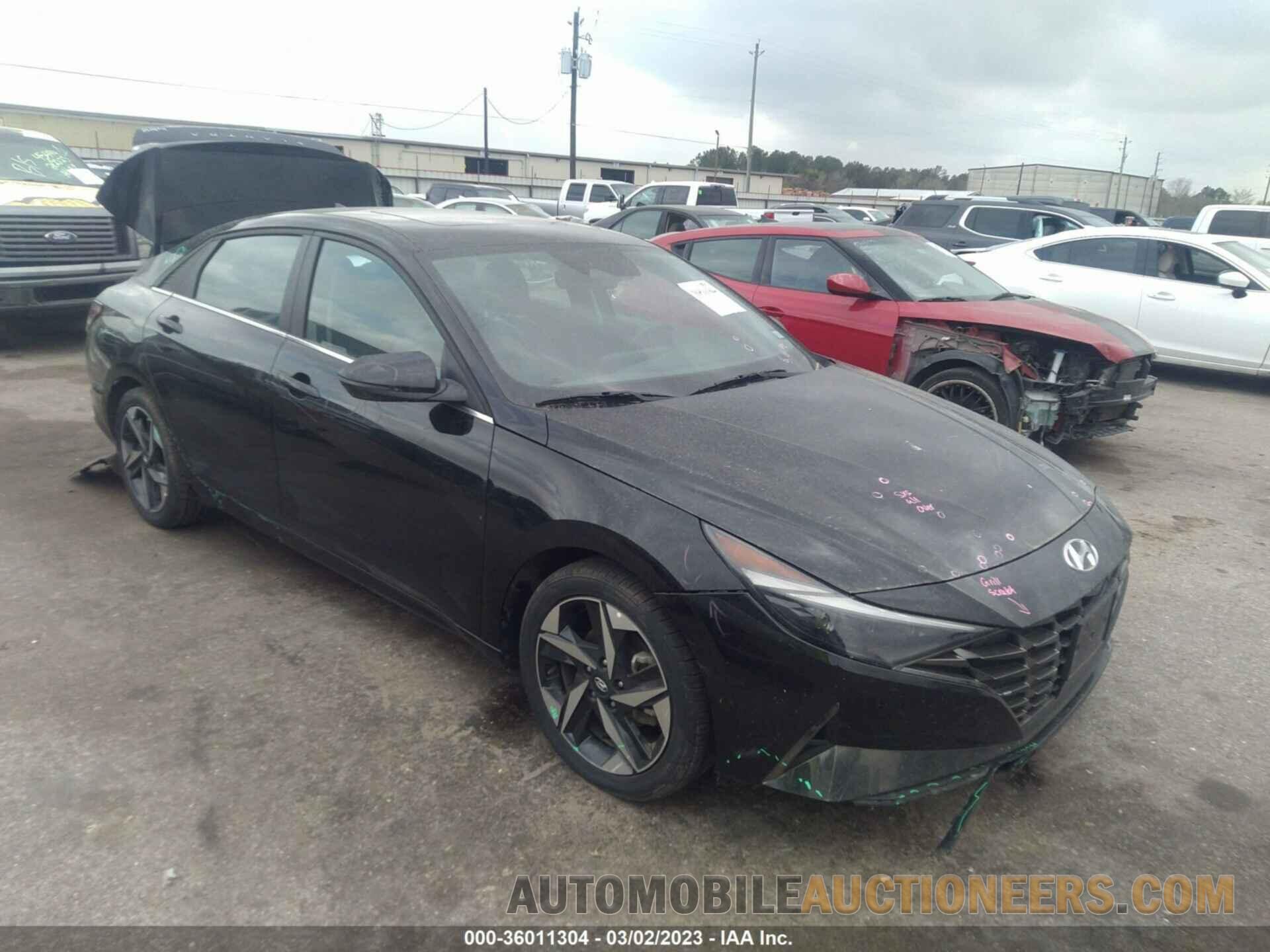 KMHLN4AJ7NU014759 HYUNDAI ELANTRA HYBRID 2022