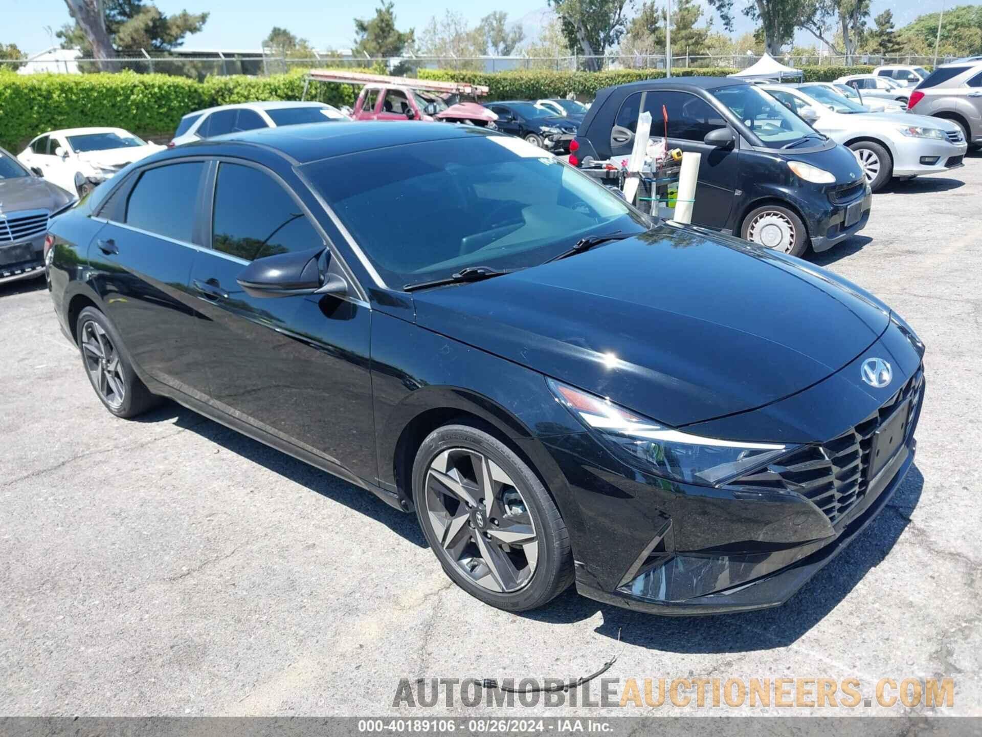 KMHLN4AJ7NU016866 HYUNDAI ELANTRA HYBRID 2022