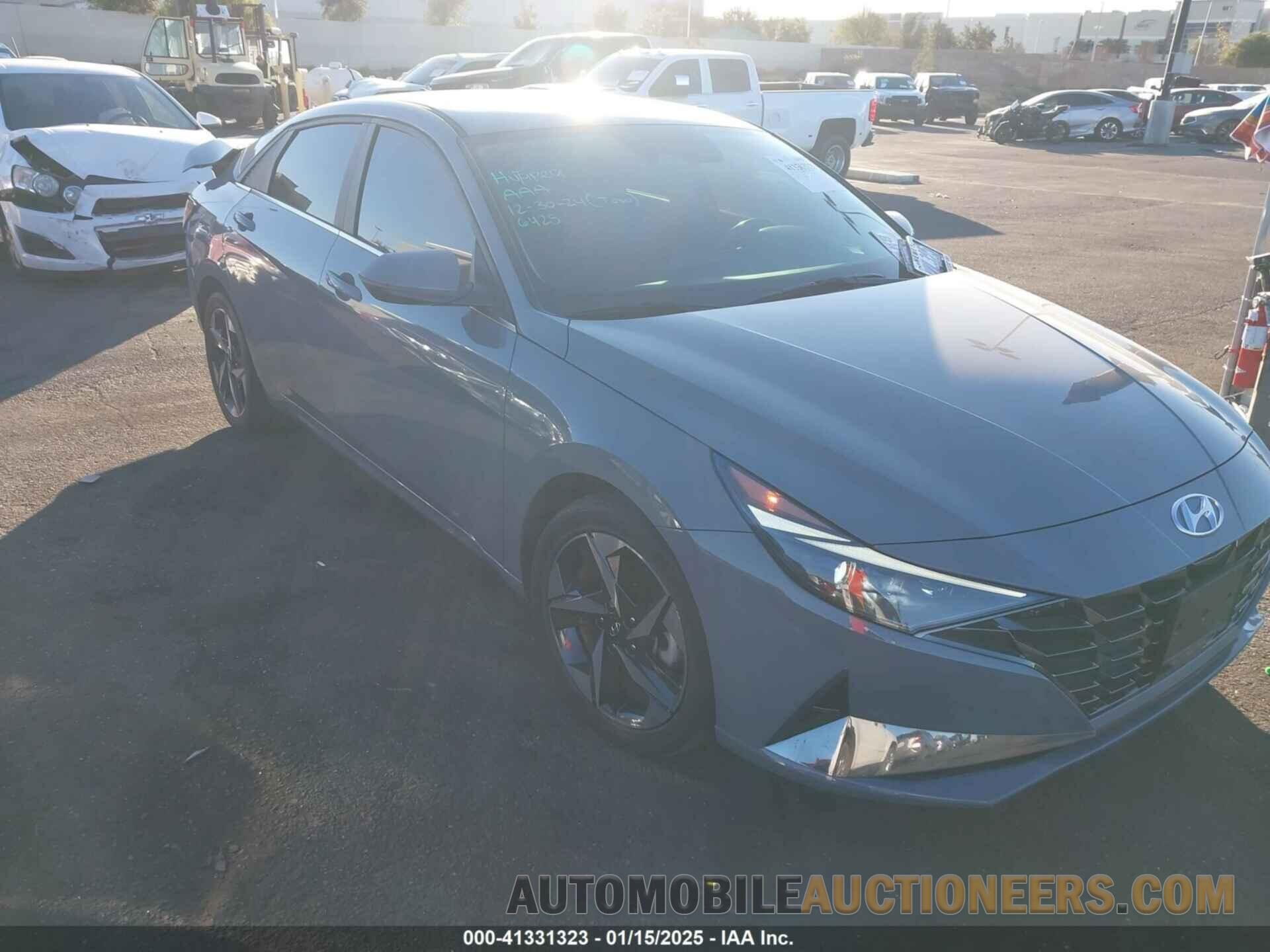 KMHLN4AJ8MU011173 HYUNDAI ELANTRA HYBRID 2021