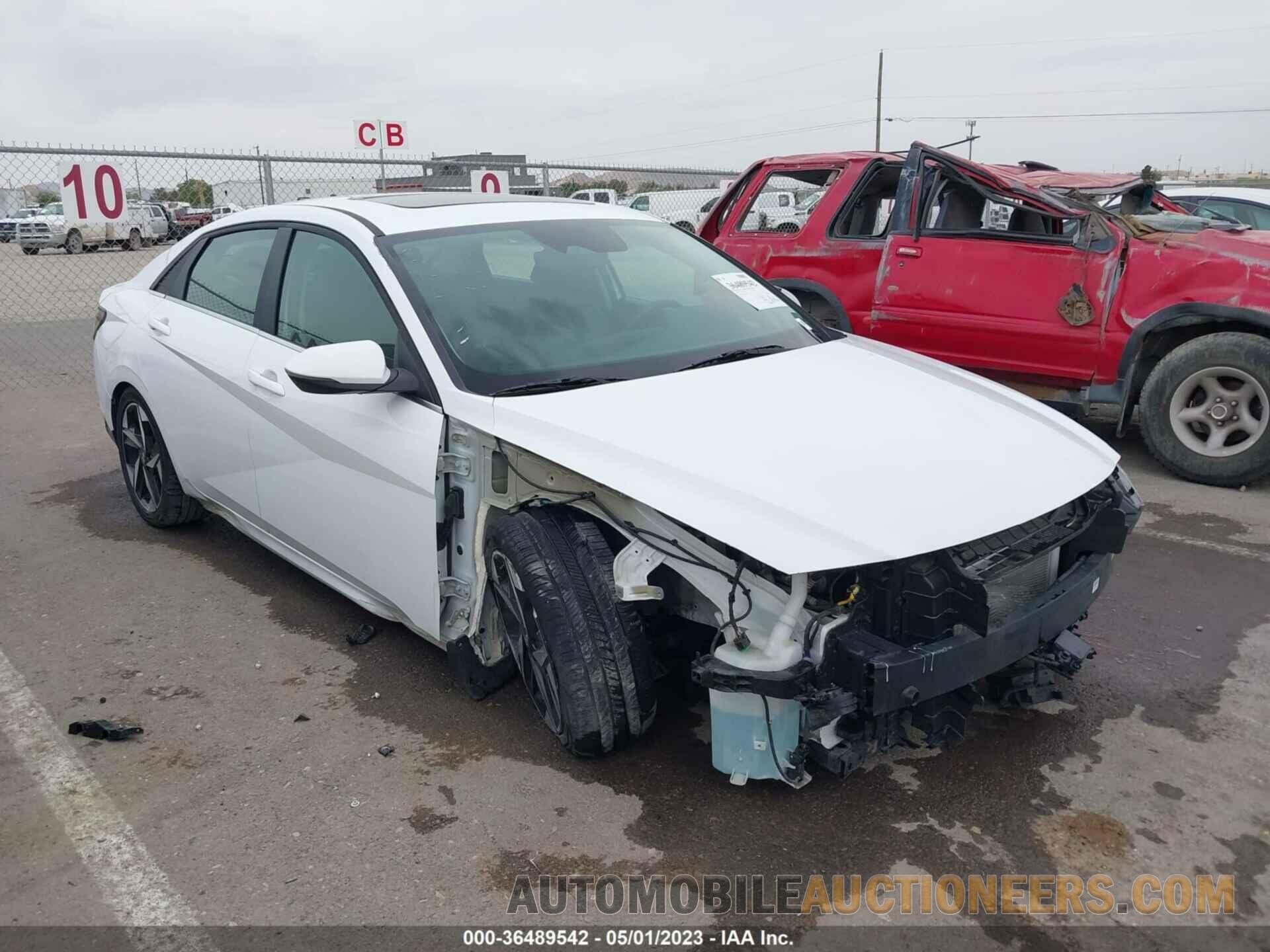 KMHLN4AJ8NU026094 HYUNDAI ELANTRA HYBRID 2022