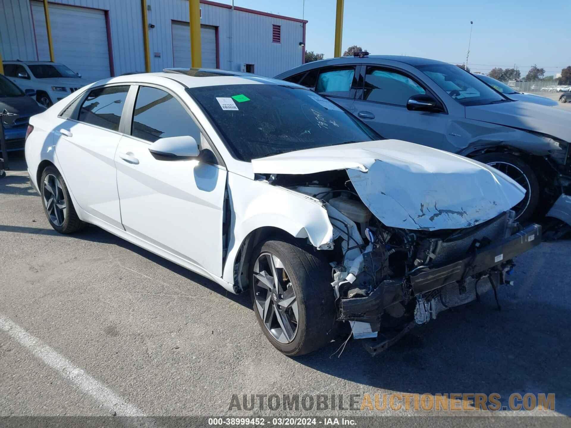 KMHLN4AJ8NU029772 HYUNDAI ELANTRA HYBRID 2022