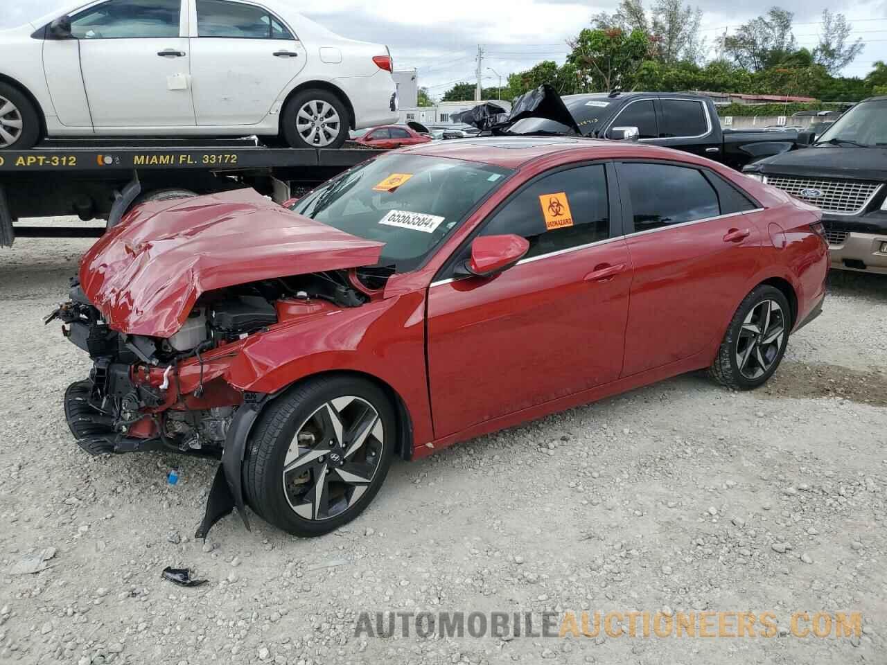 KMHLN4AJ8NU029805 HYUNDAI ELANTRA 2022