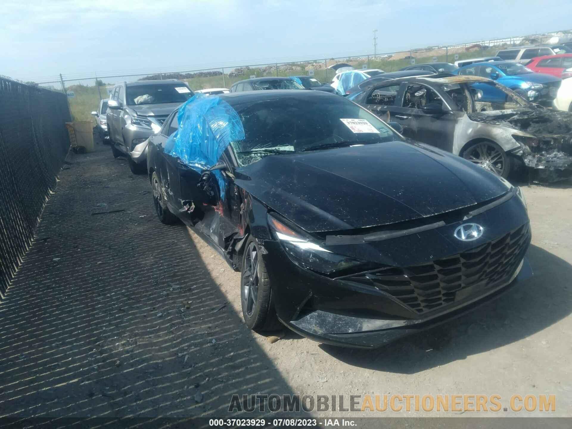 KMHLN4AJ9MU008525 HYUNDAI ELANTRA HYBRID 2021