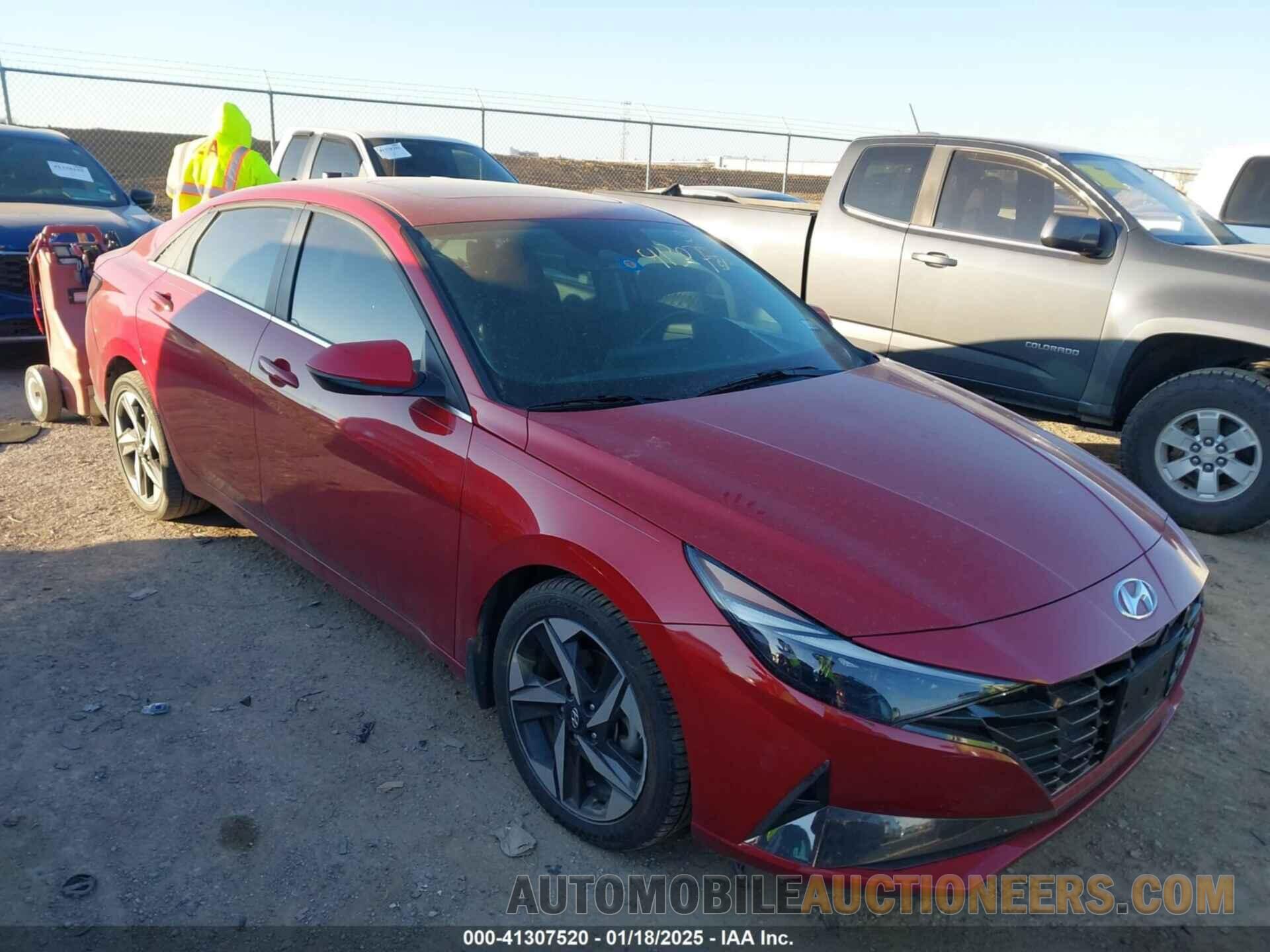 KMHLN4AJ9MU010243 HYUNDAI ELANTRA HYBRID 2021