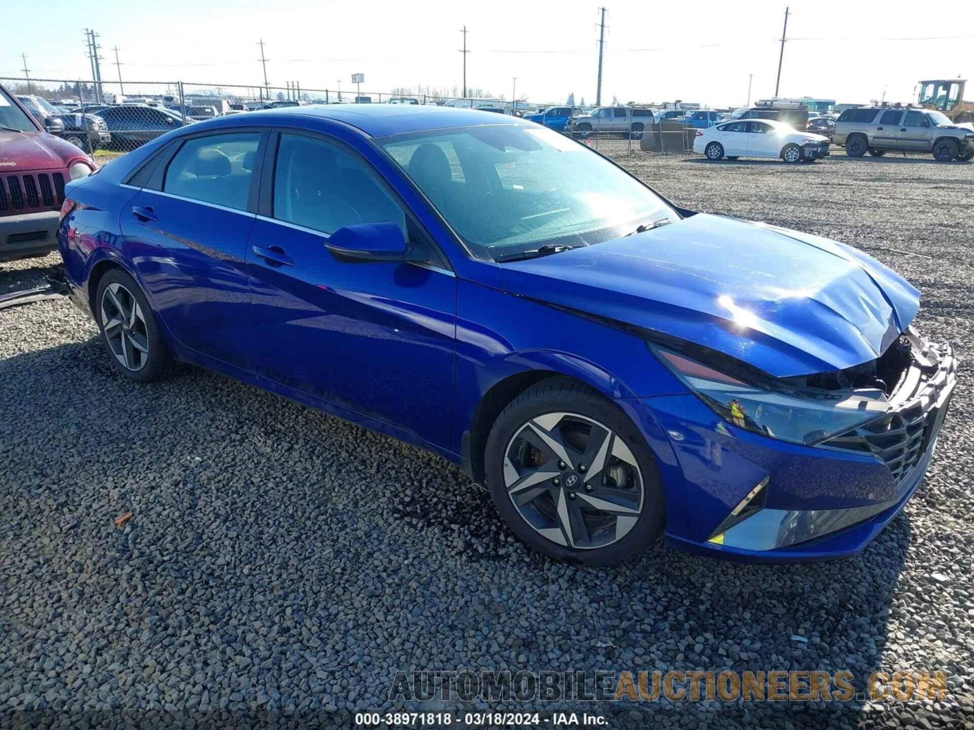 KMHLN4AJ9MU010792 HYUNDAI ELANTRA HYBRID 2021