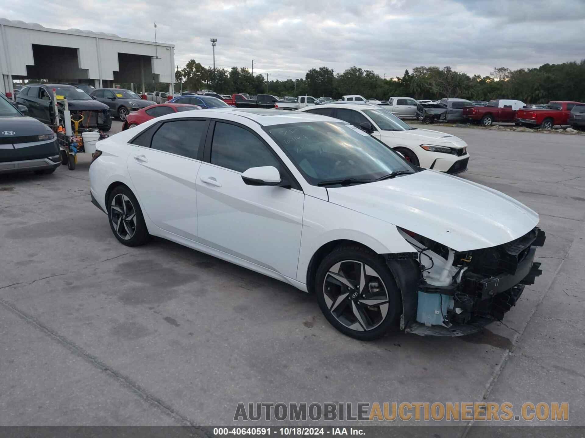 KMHLN4AJXNU024699 HYUNDAI ELANTRA HYBRID 2022