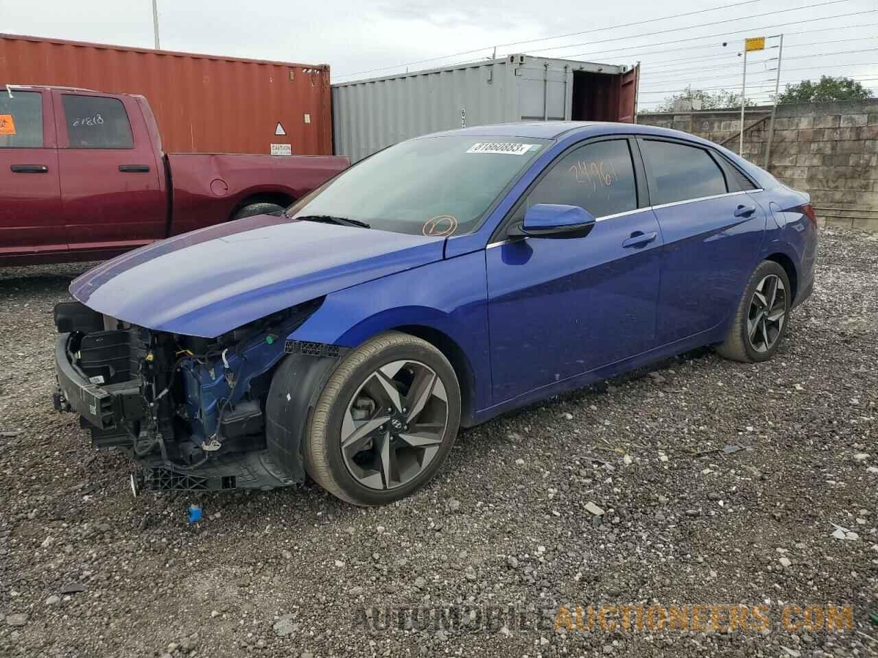 KMHLP4AG1MU115874 HYUNDAI ELANTRA 2021