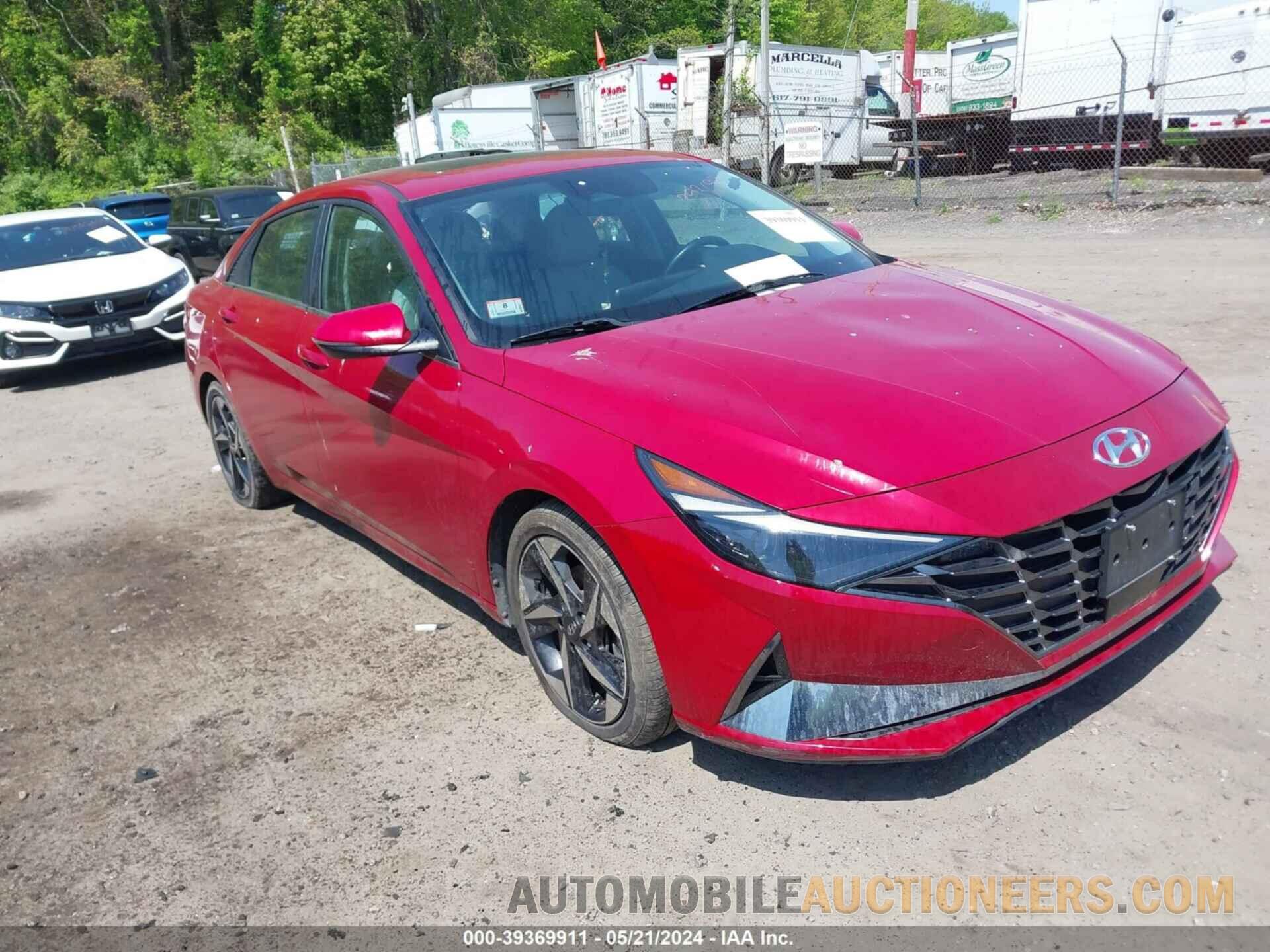 KMHLP4AG1MU119696 HYUNDAI ELANTRA 2021