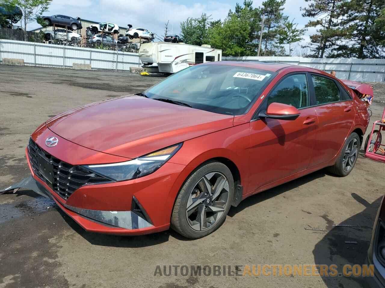 KMHLP4AG1MU162905 HYUNDAI ELANTRA 2021