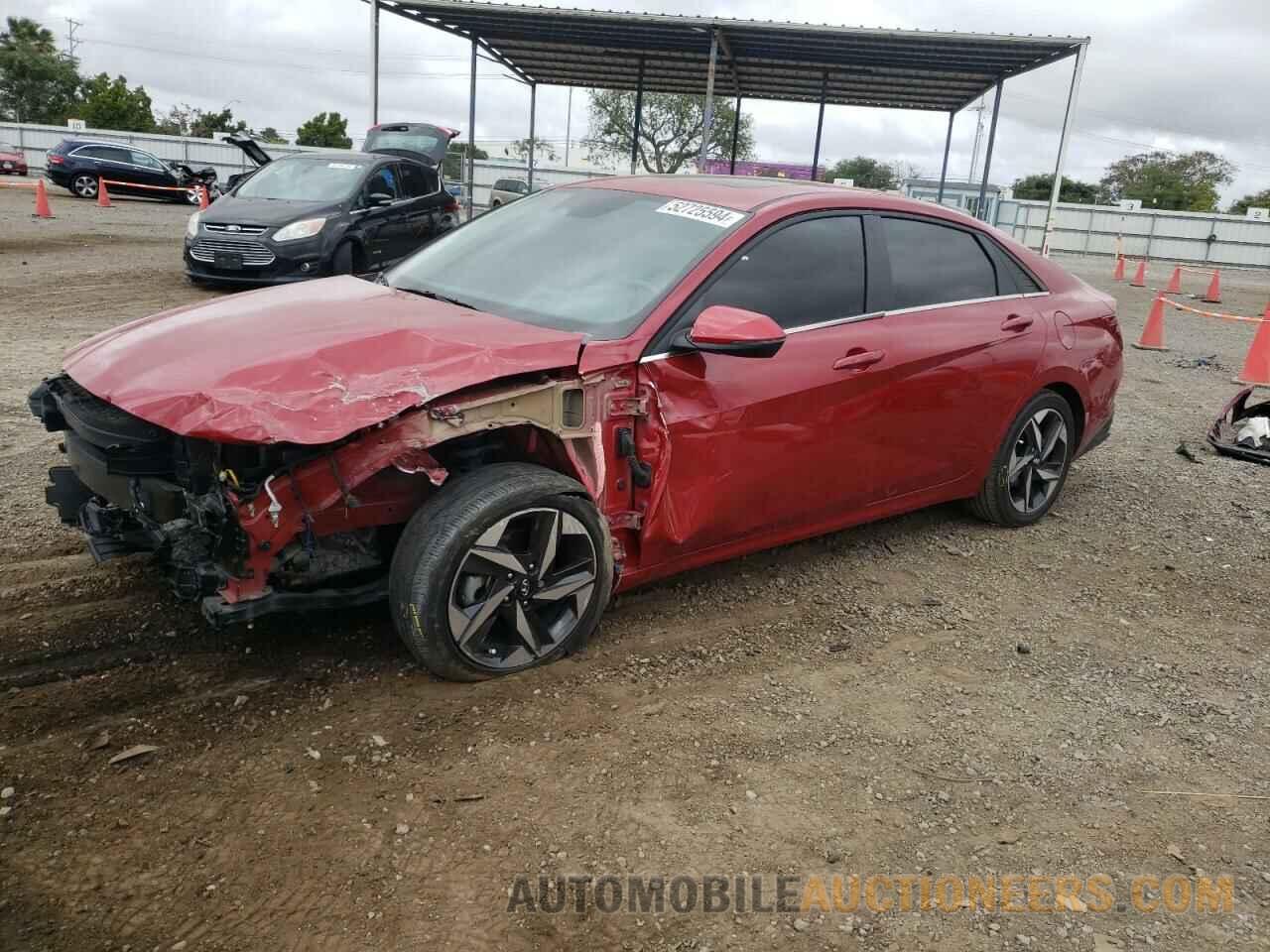 KMHLP4AG4NU244998 HYUNDAI ELANTRA 2022