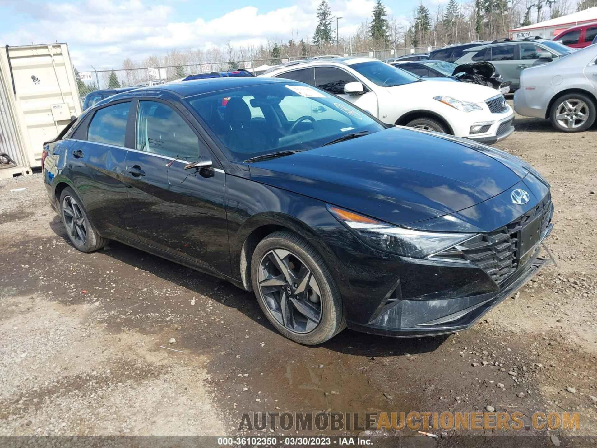 KMHLP4AG7NU301646 HYUNDAI ELANTRA 2022