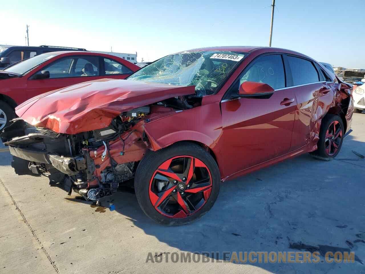 KMHLP4AGXMU155614 HYUNDAI ELANTRA 2021