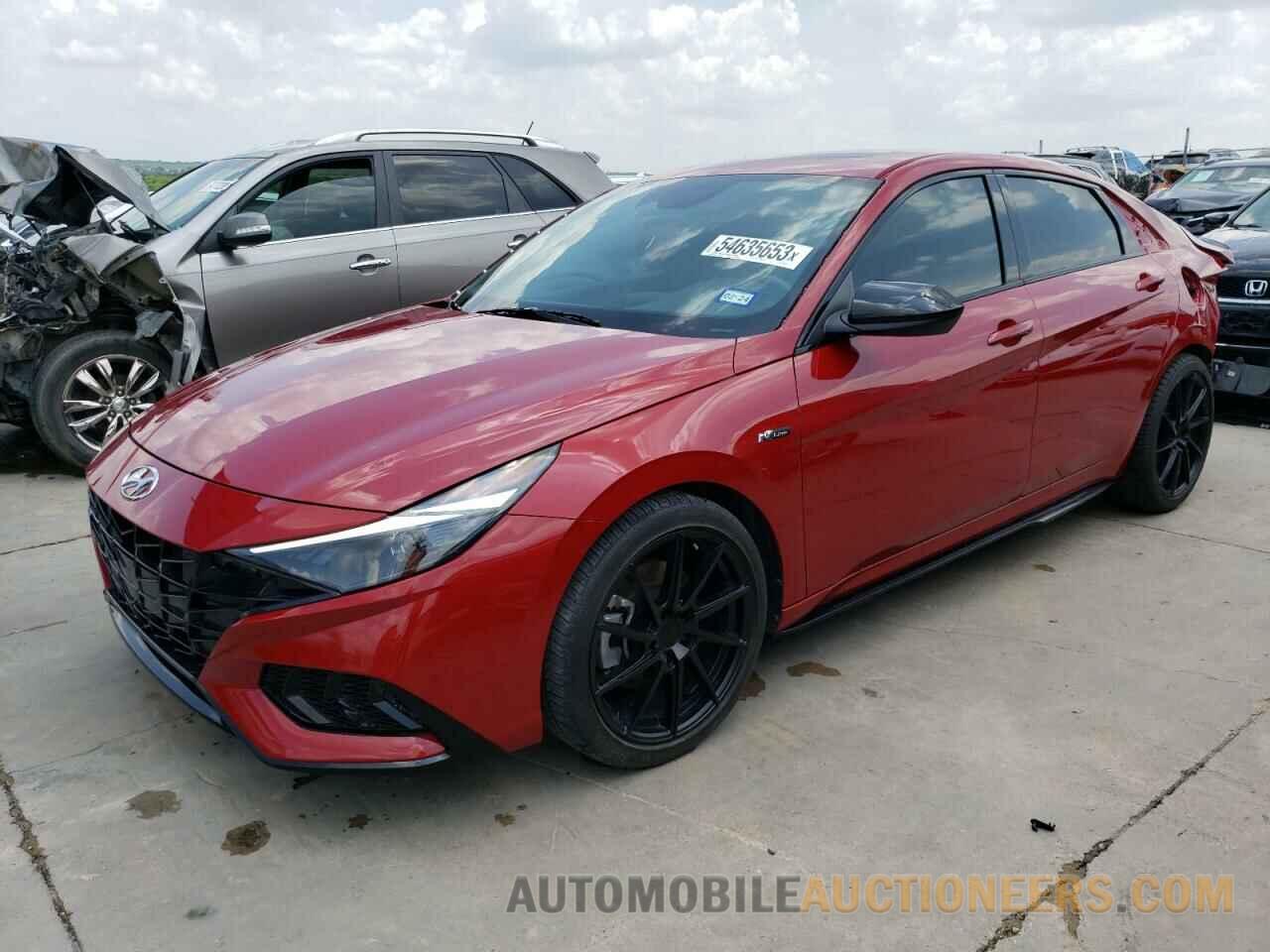 KMHLR4AF1MU108554 HYUNDAI ELANTRA 2021