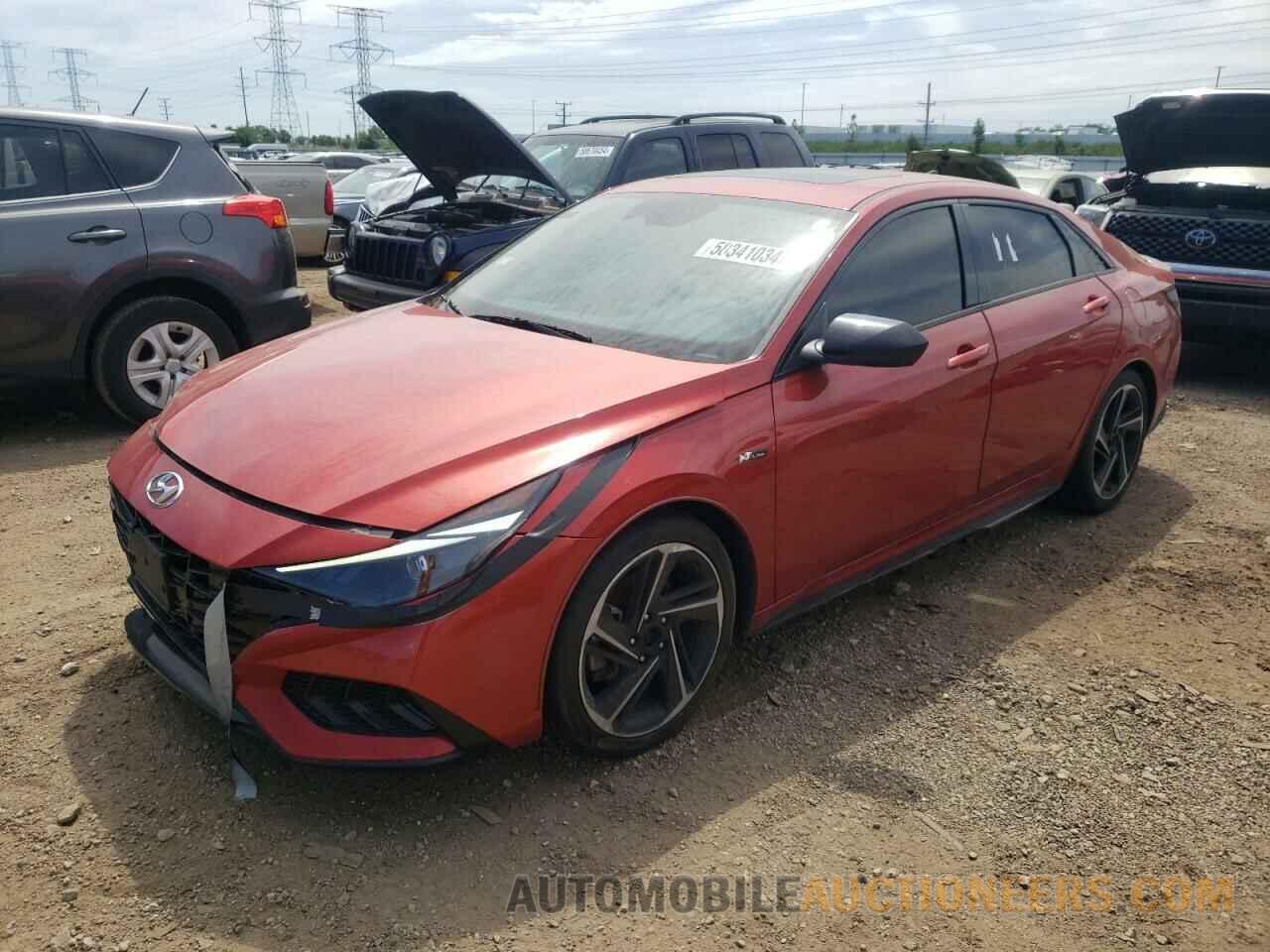 KMHLR4AF5MU148426 HYUNDAI ELANTRA 2021